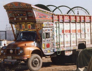 Paris Pakistan truck