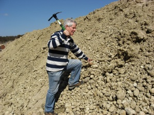 Aussie miner - me - digging at Tingha sand mine