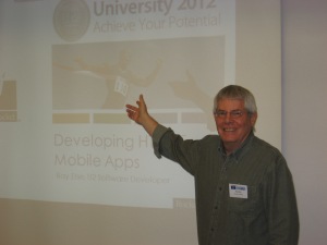 Presenting at Rocket U2U Conference in Sydney 2012