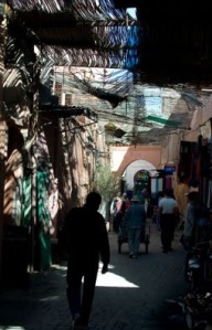 Walked for hours lost in the souk - had to pay a local to guide me back to my riad.