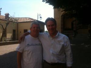 Mickey and Me, high school friends, met in Italy after 30 years