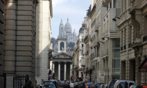 View of Sacre Coeur Basilica from the Opera