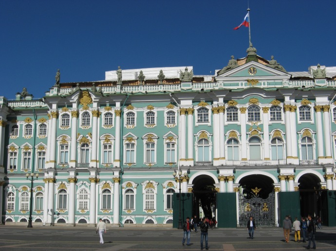 Hermitage museum, founded in 1764 by Catherine the Great as a private museum - opened to the public in 1852