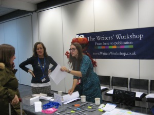 Registration at the Literary Festival/Writers Workshop