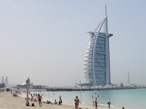 Burj Al Arab Hotel from Jumerah public beach