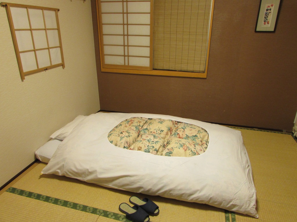 Ryokan style hotel room